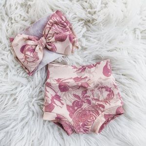Baby Bummies & Matching Bow